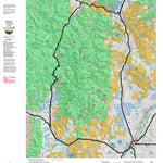 Montana HuntData LLC Montana Elk Hunting District 331 Land Ownerhip Map digital map