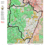 Montana HuntData LLC Montana Elk Hunting District 335 Land Ownerhip Map digital map