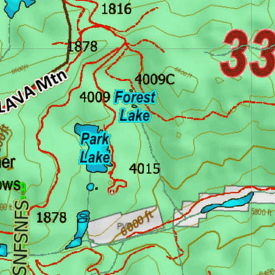 Montana HuntData LLC Montana Elk Hunting District 335 Land Ownerhip Map digital map