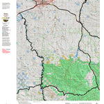 Montana HuntData LLC Montana Elk Hunting District 413 Land Ownerhip Map digital map