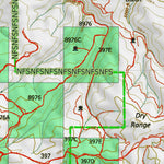 Montana HuntData LLC Montana Elk Hunting District 416 Land Ownerhip Map digital map