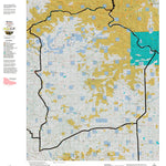 Montana HuntData LLC Montana Elk Hunting District 417 Land Ownerhip Map digital map