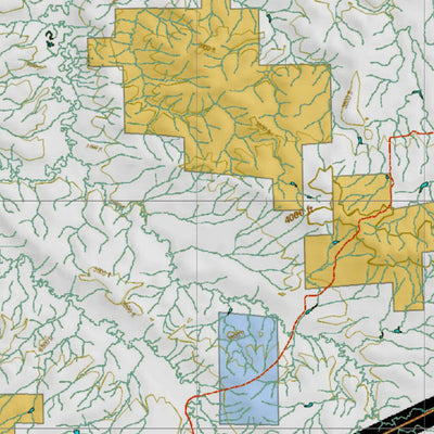 Montana HuntData LLC Montana Elk Hunting District 417 Land Ownerhip Map digital map