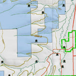 Montana HuntData LLC Montana Elk Hunting District 418 Land Ownerhip Map digital map