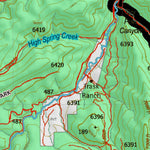 Montana HuntData LLC Montana Elk Hunting District 418 Land Ownerhip Map digital map