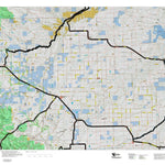 Montana HuntData LLC Montana Elk Hunting District 419 Land Ownerhip Map digital map