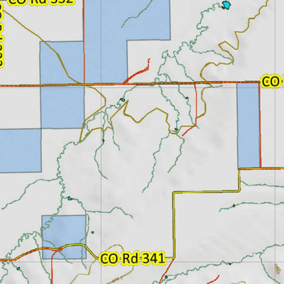 Montana HuntData LLC Montana Elk Hunting District 419 Land Ownerhip Map digital map