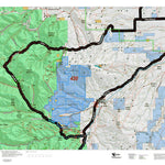 Montana HuntData LLC Montana Elk Hunting District 420 Land Ownerhip Map digital map