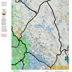 Montana HuntData LLC Montana Elk Hunting District 423 Land Ownerhip Map digital map