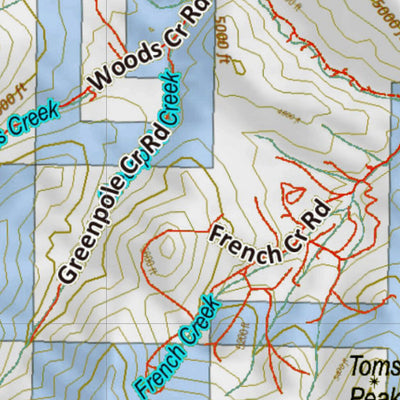 Montana HuntData LLC Montana Elk Hunting District 423 Land Ownerhip Map digital map