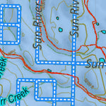 Montana HuntData LLC Montana Elk Hunting District 425 Land Ownerhip Map digital map