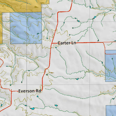 Montana HuntData LLC Montana Elk Hunting District 426 Land Ownerhip Map digital map