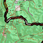 Montana HuntData LLC Montana Elk Hunting District 446 Land Ownerhip Map digital map