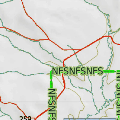 Montana HuntData LLC Montana Elk Hunting District 451 Land Ownerhip Map digital map