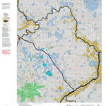 Montana HuntData LLC Montana Elk Hunting District 471 Land Ownerhip Map digital map