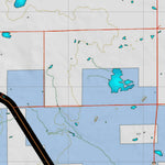 Montana HuntData LLC Montana Elk Hunting District 471 Land Ownerhip Map digital map