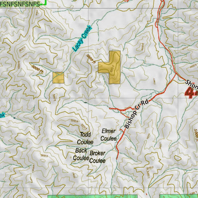 Montana HuntData LLC Montana Elk Hunting District 471 Land Ownerhip Map digital map