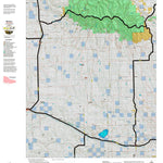 Montana HuntData LLC Montana Elk Hunting District 511 Land Ownerhip Map digital map