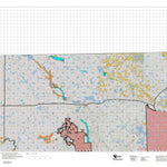 Montana HuntData LLC Montana Elk Hunting District 600 Land Ownerhip Map digital map