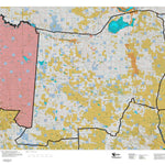 Montana HuntData LLC Montana Elk Hunting District 620 Land Ownerhip Map digital map