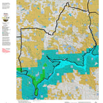 Montana HuntData LLC Montana Elk Hunting District 622 Land Ownerhip Map digital map