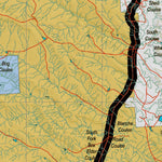 Montana HuntData LLC Montana Elk Hunting District 630 Land Ownerhip Map digital map