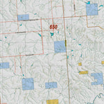 Montana HuntData LLC Montana Elk Hunting District 650 Land Ownerhip Map digital map