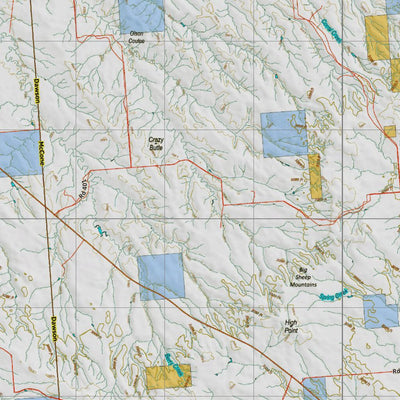 Montana HuntData LLC Montana Elk Hunting District 650 Land Ownerhip Map digital map