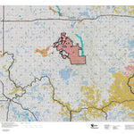 Montana HuntData LLC Montana Elk Hunting District 690 Land Ownerhip Map digital map