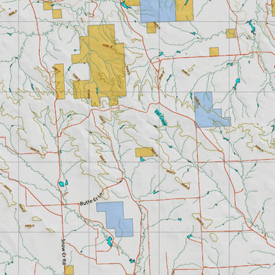 Montana HuntData LLC Montana Elk Hunting District 700 Land Ownerhip Map digital map