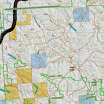 Montana HuntData LLC Montana Elk Hunting District 702 Land Ownerhip Map digital map
