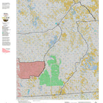 Montana HuntData LLC Montana Elk Hunting District 704 Land Ownerhip Map digital map