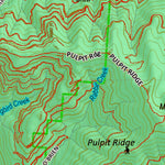 Montana HuntData LLC Montana Moose Hunting District 104 Land Ownerhip Map digital map