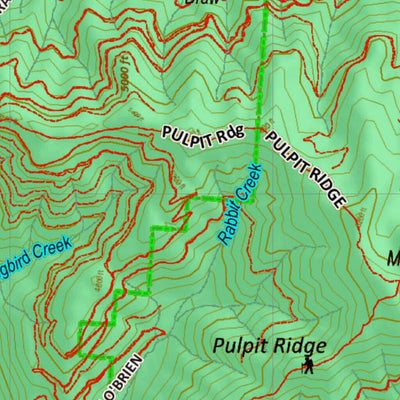 Montana HuntData LLC Montana Moose Hunting District 104 Land Ownerhip Map digital map