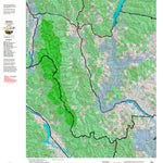 Montana HuntData LLC Montana Moose Hunting District 105 Land Ownerhip Map digital map