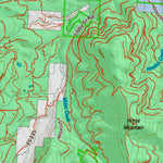 Montana HuntData LLC Montana Moose Hunting District 105 Land Ownerhip Map digital map