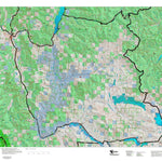 Montana HuntData LLC Montana Moose Hunting District 106 Land Ownerhip Map digital map