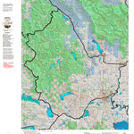 Montana HuntData LLC Montana Moose Hunting District 111 Land Ownerhip Map digital map