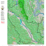 Montana HuntData LLC Montana Moose Hunting District 121 Land Ownerhip Map digital map
