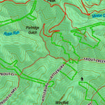 Montana HuntData LLC Montana Moose Hunting District 125 Land Ownerhip Map digital map