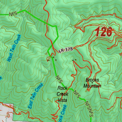 Montana HuntData LLC Montana Moose Hunting District 126 Land Ownerhip Map digital map