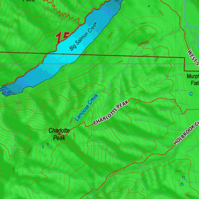 Montana HuntData LLC Montana Moose Hunting District 150 Land Ownerhip Map digital map
