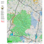 Montana HuntData LLC Montana Moose Hunting District 213 Land Ownerhip Map digital map