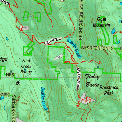 Montana HuntData LLC Montana Moose Hunting District 213 Land Ownerhip Map digital map