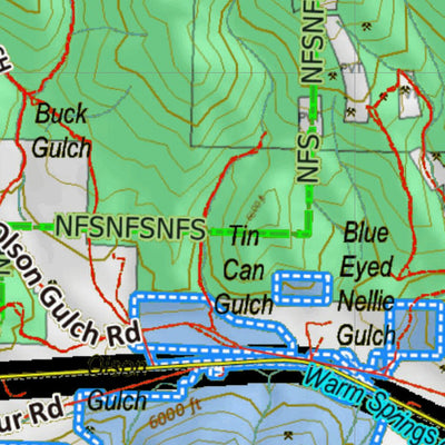 Montana HuntData LLC Montana Moose Hunting District 214 Land Ownerhip Map digital map