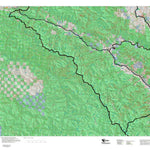 Montana HuntData LLC Montana Moose Hunting District 220 Land Ownerhip Map digital map
