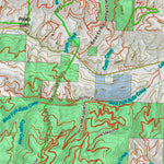 Montana HuntData LLC Montana Moose Hunting District 261 Land Ownerhip Map digital map