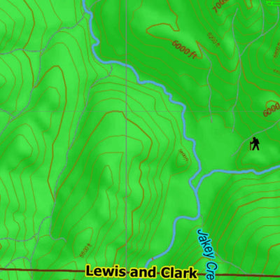 Montana HuntData LLC Montana Moose Hunting District 280 Land Ownerhip Map digital map