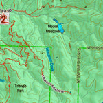 Montana HuntData LLC Montana Moose Hunting District 302 Land Ownerhip Map digital map