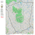 Montana HuntData LLC Montana Moose Hunting District 303 Land Ownerhip Map digital map
